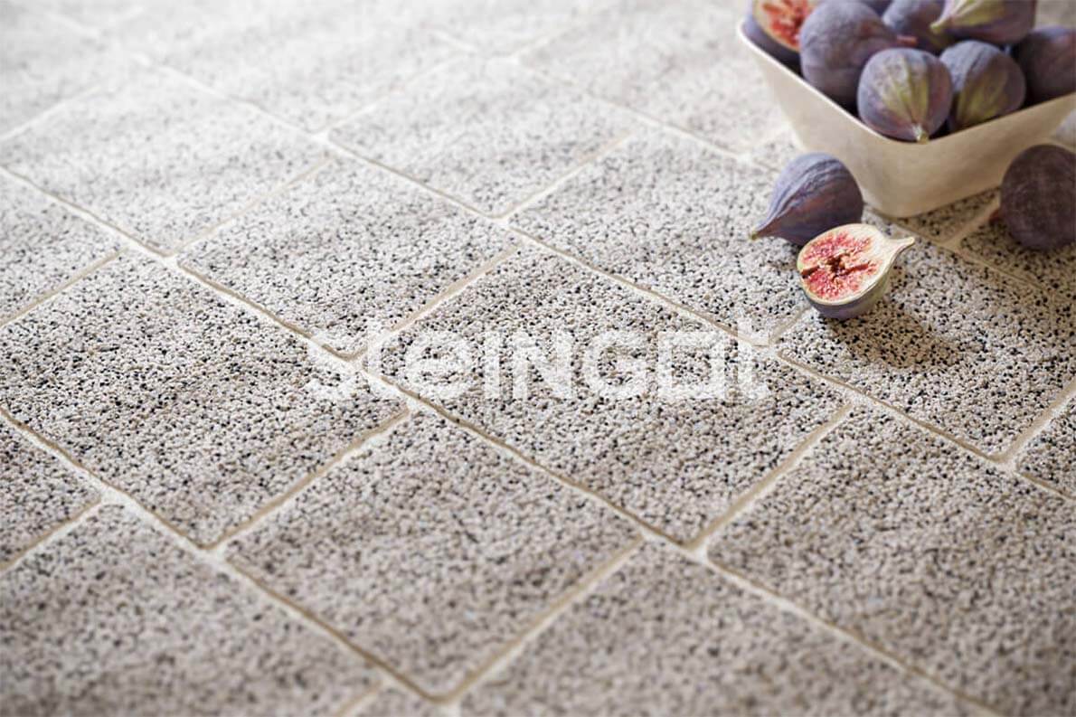 Тротуарнаяя плитка Steingot Granit Premium Старый город Bianco Nero