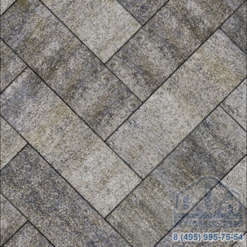 Тротуарная плитка  «ПАРКЕТ» - Б.6.П.8 Искусственный камень Габбро
