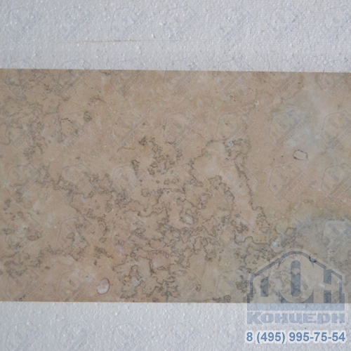 Плитка из натурального мрамора «Seam Beige» 600х400х20