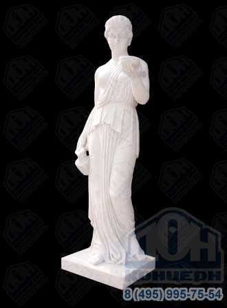Копия скульптуры Бертеля Торвальдсена «Хэбе» S-085 из мрамора