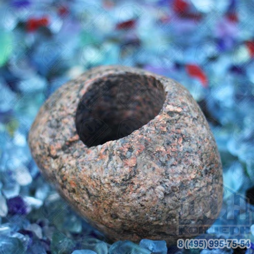 Камень кашпо средний №12