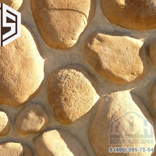 Декоративный облицовочный камень "Голыш"