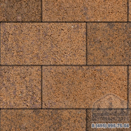 Тротуарная плита бетонная «ЛА-ЛИНИЯ» - Б.5.П.6 Листопад гранит Арабская ночь