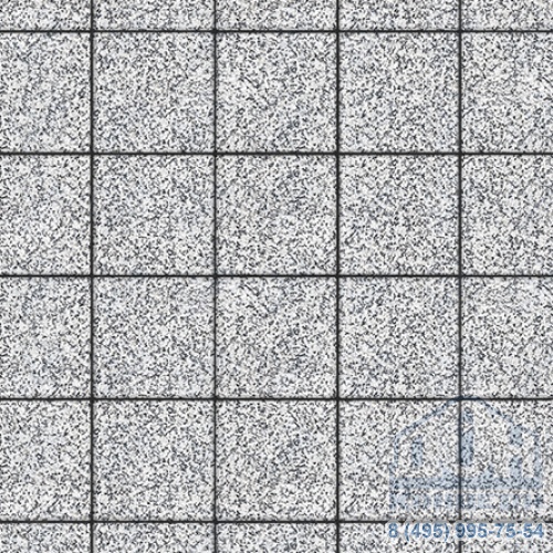 Тротуарная плита бетонная «ЛА-ЛИНИЯ» - А.2.К.4 Стоунмикс бело-черный