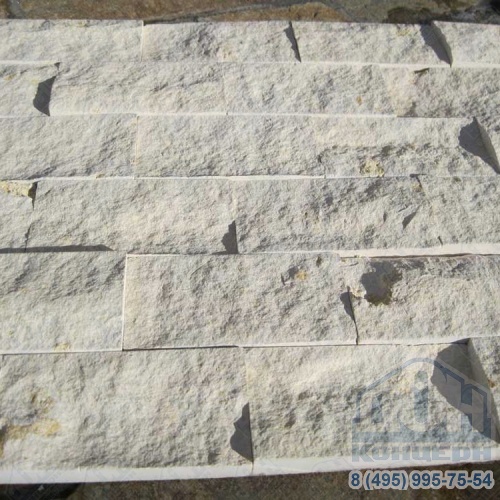 3D плитка из натурального камня Известняк бежевый