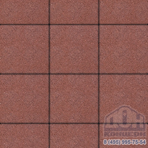 Тротуарная плита бетонная «ЛА-ЛИНИЯ» - Б.1.К.8 Гранит Красный