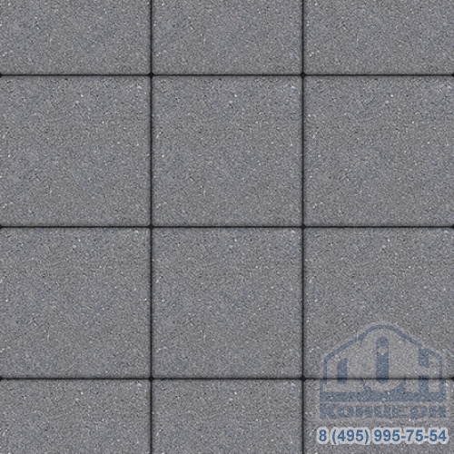 Тротуарная плита бетонная «ЛА-ЛИНИЯ» - Б.1.К.6 Стандарт Серый