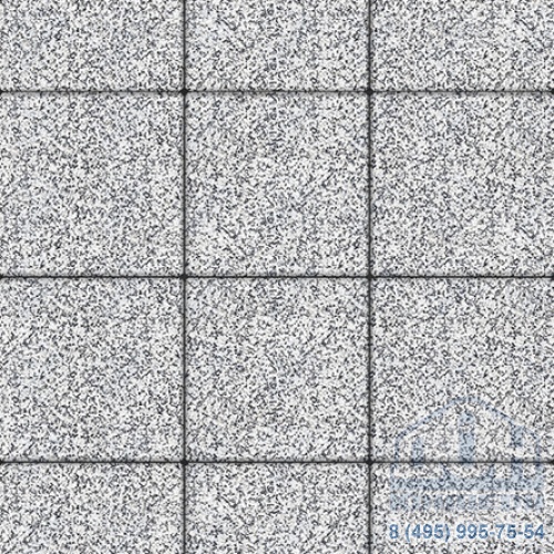 Тротуарная плита бетонная «ЛА-ЛИНИЯ» - Б.1.К.8 Стоунмикс Бело-черный