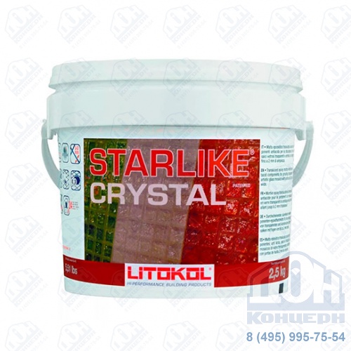 Эпоксидная затирочная смесь STARLIKE C.350 CRYSTAL