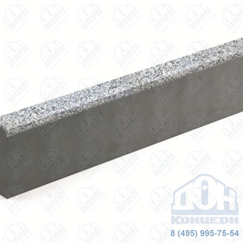 Бордюрный бетонный камень для тротуаров Stone Top 500х200х80 Гранит