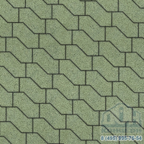 Тротуарная плита бетонная «S-ФОРМА» - В.3.Ф.10 Гранит Зеленый