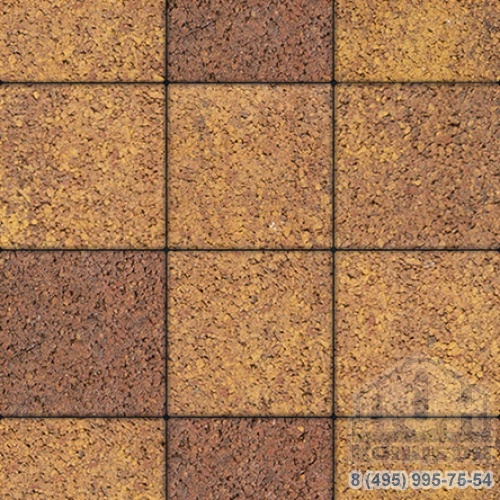 Тротуарная плита бетонная «ЛА-ЛИНИЯ» - Б.1.К.8 Листопад гранит Осень