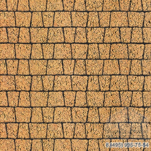 Тротуарная плита бетонная «АНТИК» - А.3.А.4 Листопад гладкий Сахара