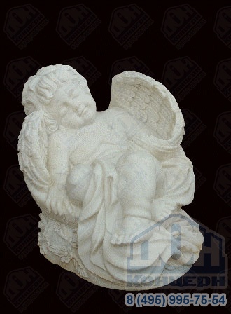 Скульптура из мрамора «Спящий Ангел» S-034