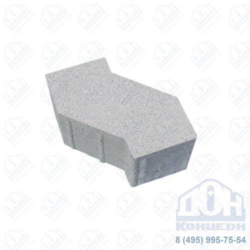 Тротуарная плита бетонная «S-ФОРМА» - В.3.Ф.10 Стандарт Белый