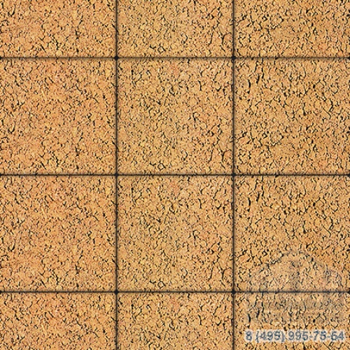 Тротуарная плита бетонная «ЛА-ЛИНИЯ» - Б.1.К.6 Листопад гладкий Сахара