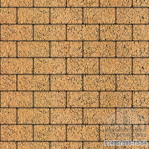 Тротуарная плита бетонная «ЛА-ЛИНИЯ» - Б.3.П.6 Листопад гладкий Сахара