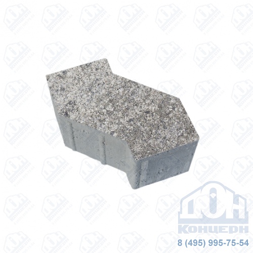 Тротуарная плита бетонная «S-ФОРМА» - В.3.Ф.10 Искусственный камень Шунгит