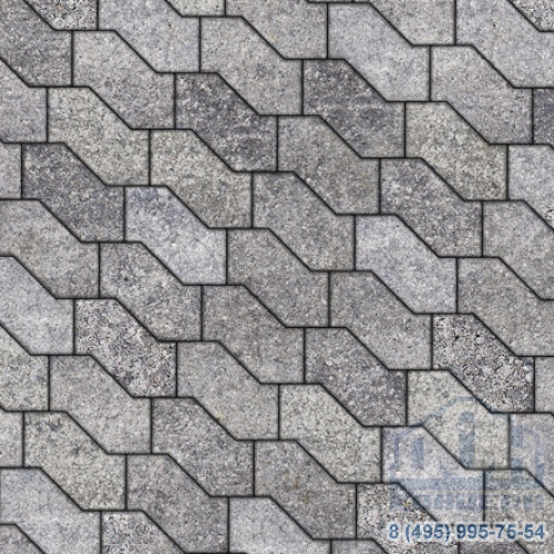 Тротуарная плита бетонная «S-ФОРМА» - В.3.Ф.10 Искусственный камень Шунгит