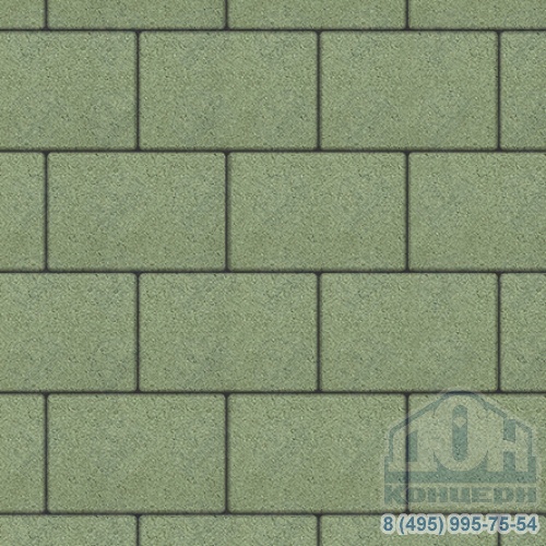 Тротуарная плита бетонная «ЛА-ЛИНИЯ» - Б.1.П.8 Гранит Зеленый
