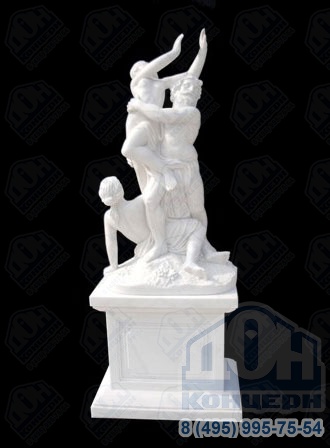 Скульптура из мрамора «Похищение Сабинянок» S-082