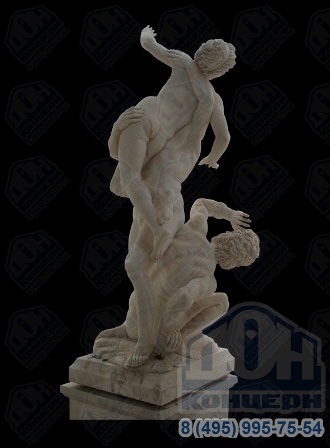 Скульптура из мрамора «Похищение Сабинянок» S-089