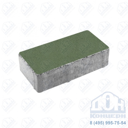 Тротуарная плита бетонная «ЛА-ЛИНИЯ» - Б.2.П.6 Стандарт Зеленый