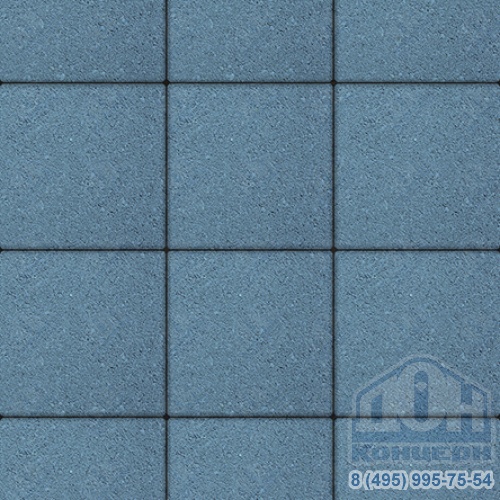 Тротуарная плита бетонная «ЛА-ЛИНИЯ» - Б.1.К.8 Стандарт Синий