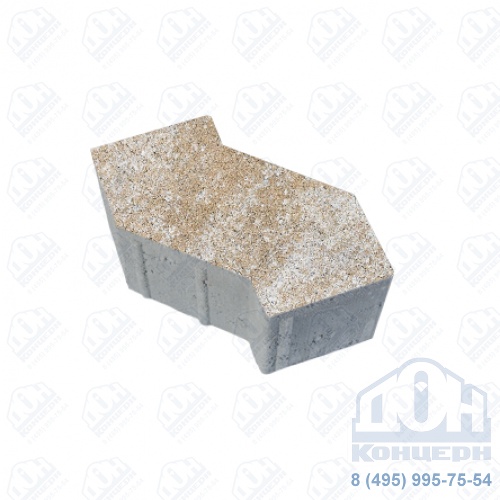 Тротуарная плита бетонная «S-ФОРМА» - В.3.Ф.10 Искусственный камень Степняк