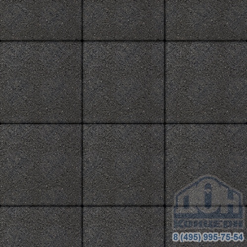Тротуарная плита бетонная «ЛА-ЛИНИЯ» - Б.1.К.6 Гранит Черный