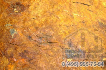 Натуральный камень сланец «African Rusty» для облицовки
