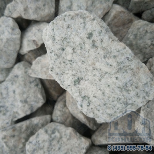 Каменная крошка гранитная серая 20-40 мм