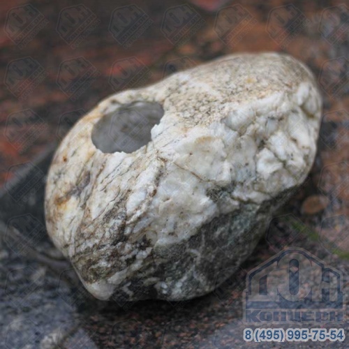 Камень кашпо малый №17