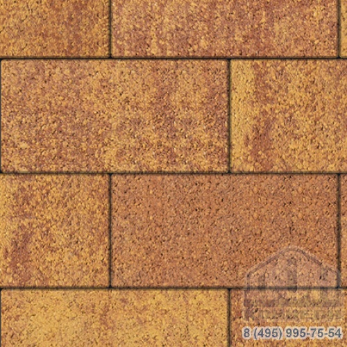 Тротуарная плита бетонная «ЛА-ЛИНИЯ» - Б.5.П.6 Листопад гладкий Каир