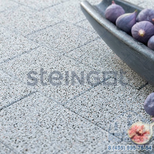 Тротуарная плитка Steingot Granit Premium Новый город «Bianco Nero»
