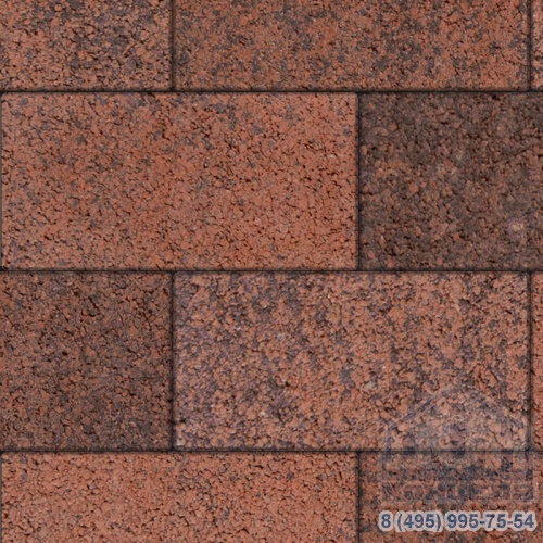 Тротуарная плита бетонная «ЛА-ЛИНИЯ» - Б.5.П.6 Листопад гладкий Клинкер