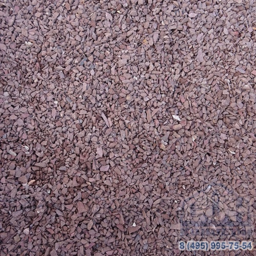Каменная крошка яшма сургучная 3-5 мм