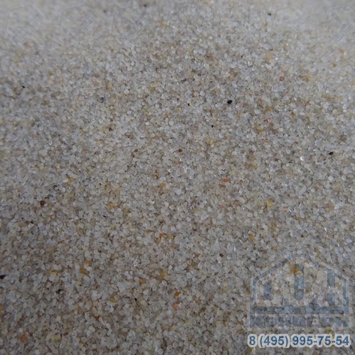 Кварцевый песок серый 0,1-0,63 мм