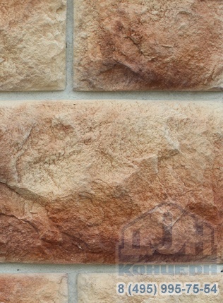 Декоративный облицовочный камень "Пражский град"