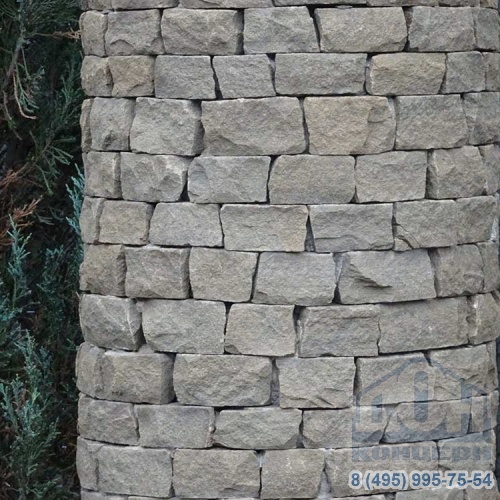 3D плитка из натурального камня Песчаник рубленый