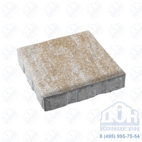 Тротуарная плита бетонная «КВАДРУМ» - Б.7.К.8 Искусственный камень Степняк