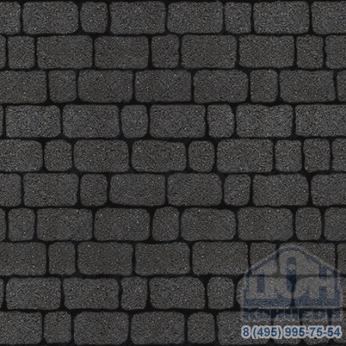 Тротуарная плита бетонная «АРЕНА» - Б.1.АР.6 Стандарт Черный