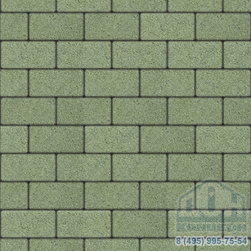 Тротуарная плита бетонная «ЛА-ЛИНИЯ» - Б.2.П.6 Стандарт Зеленый