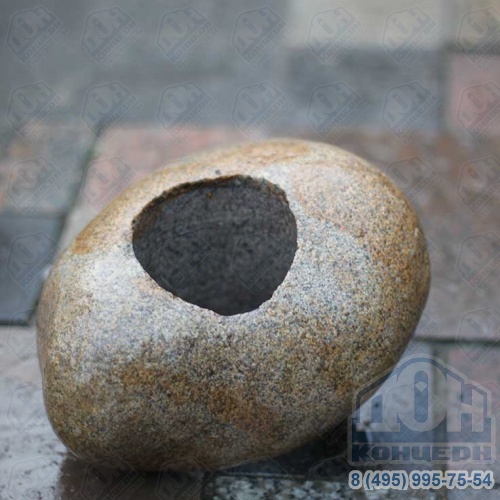 Камень кашпо средний №11