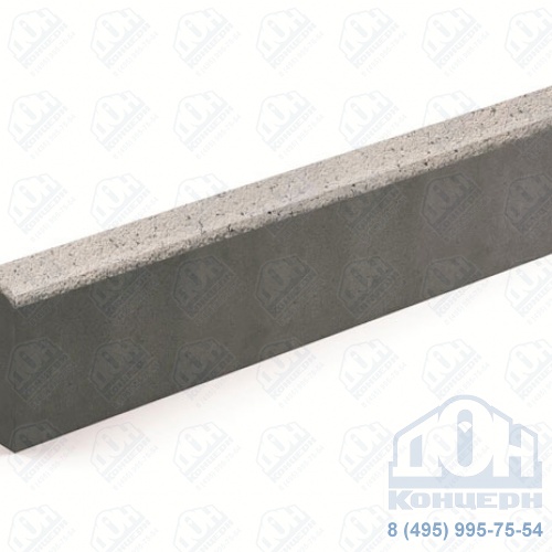 Бордюрный бетонный камень для тротуаров Stone Top 500х200х80 Травертин