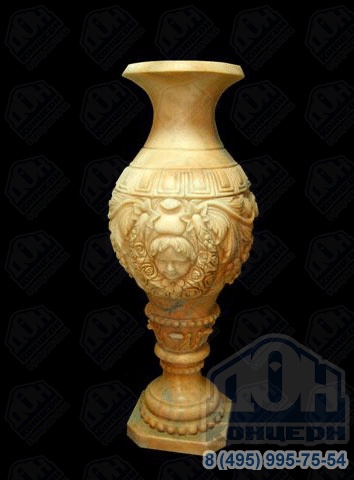 Декоративная ваза из мрамора V-010