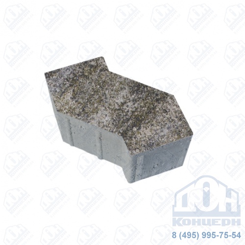 Тротуарная плита бетонная «S-ФОРМА» - В.3.Ф.10 Искусственный камень Габбро