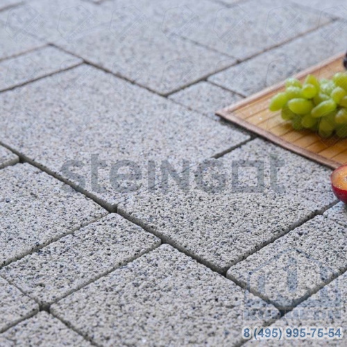 Тротуарная плитка Steingot Granit Premium Бавария "Bianco Nero"