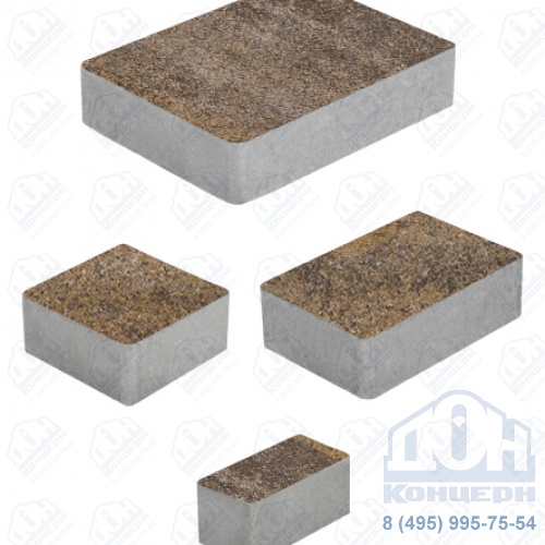 Тротуарная плитка  «МЮНХЕН» - Б.2.Фсм.6 Искусственный камень Доломит, комплект из 4 видов плит