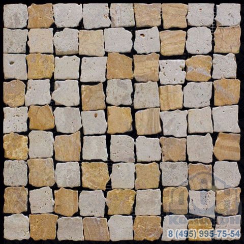 Мозаика из натурального камня M97/37-SL (KB10-B (M097-M037))